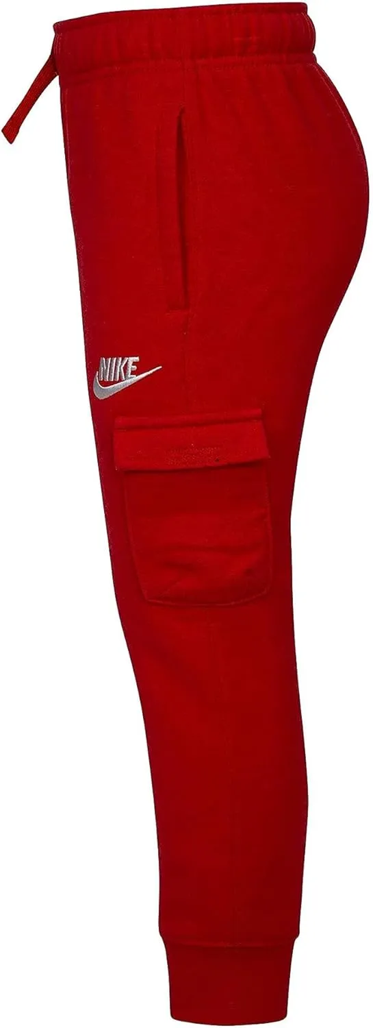 Nike Boy's Club Fleece Cargo Pants (Toddler/Little Kids)