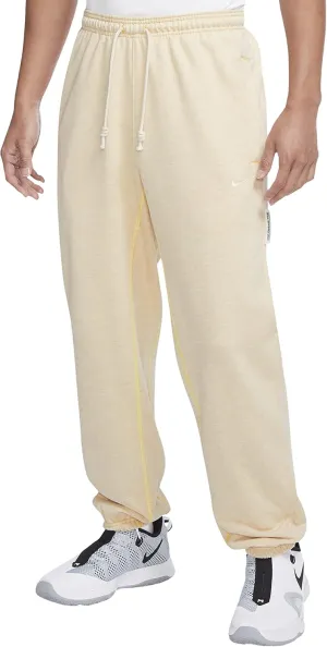 Nike Men's Standard Issue Pants,Sesame/Heather/Pale Ivory (XX-Large, Sesame/Heather/Pale Ivory)