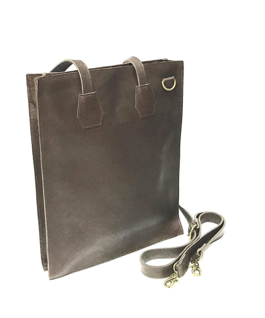 ON SALE Ladies Brown Messenger Lap top Bag Paper girl Bag | Shoulder Bag | Cow Hide African Leather | Stylish Lady | Journalist Reporter Bag