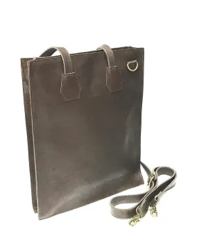 ON SALE Ladies Brown Messenger Lap top Bag Paper girl Bag | Shoulder Bag | Cow Hide African Leather | Stylish Lady | Journalist Reporter Bag