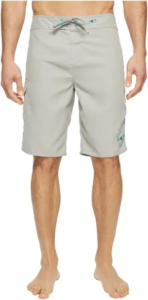 O'NEILL Men's 21 Inch Solid Boardshorts-Water Resistant Swim Trunks for Men with Quick Dry Stretch Fabric and Pockets