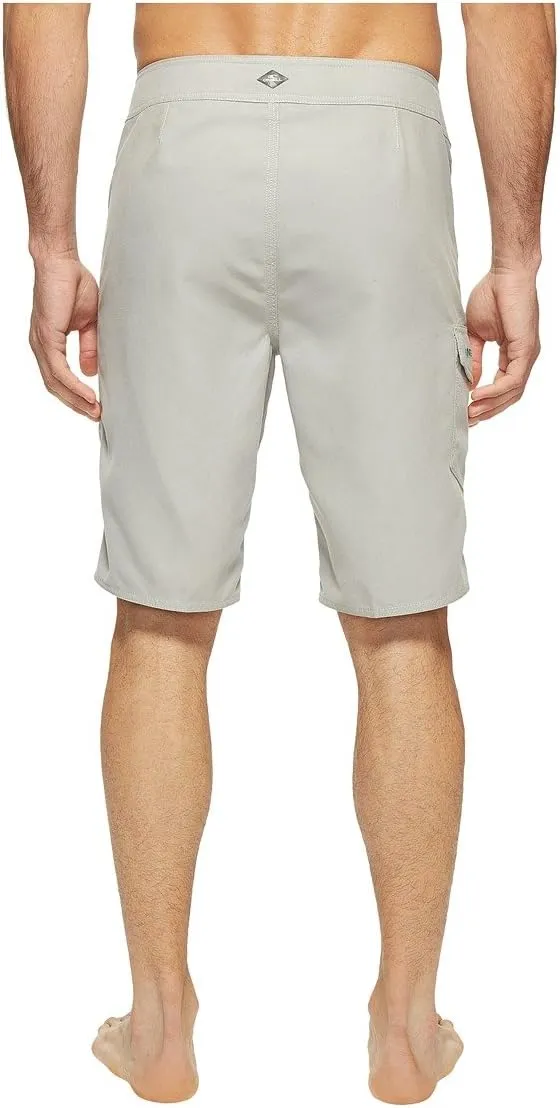 O'NEILL Men's 21 Inch Solid Boardshorts-Water Resistant Swim Trunks for Men with Quick Dry Stretch Fabric and Pockets