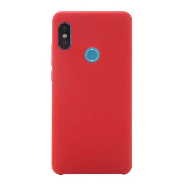Original Xiaomi Redmi Note 5 Pro Case Cover 5.99" Snapdragon636 Phone Back Case Global Silione Soft fiber Redmi Note 5 Note5 pro