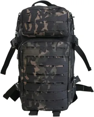 Outdoor Sports Pack Hiking Bag Tactical Rucksack Camo Knapsack Combat Camouflage Tactical Molle 30L Backpack