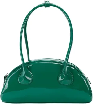 Patent Leather Shoulder Purse for Women Tote Handbags Small Top Handle Purse Cute Clutch Hobo Bag Satchel