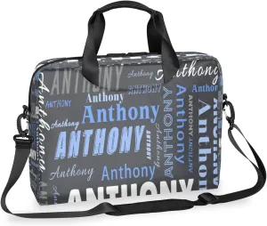 Personalized Picture Laptop Tote Custom Name Laptop Case Shoulder Bag Messenger Computer Bags Laptop Adjustable Shoulder