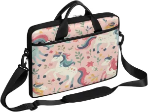 Piggy Pink 15 Inch Laptop Bag Laptop Shoulder Bag Computer Cases for Laptops or Tablets