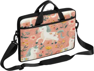 Piggy Pink 15 Inch Laptop Bag Laptop Shoulder Bag Computer Cases for Laptops or Tablets