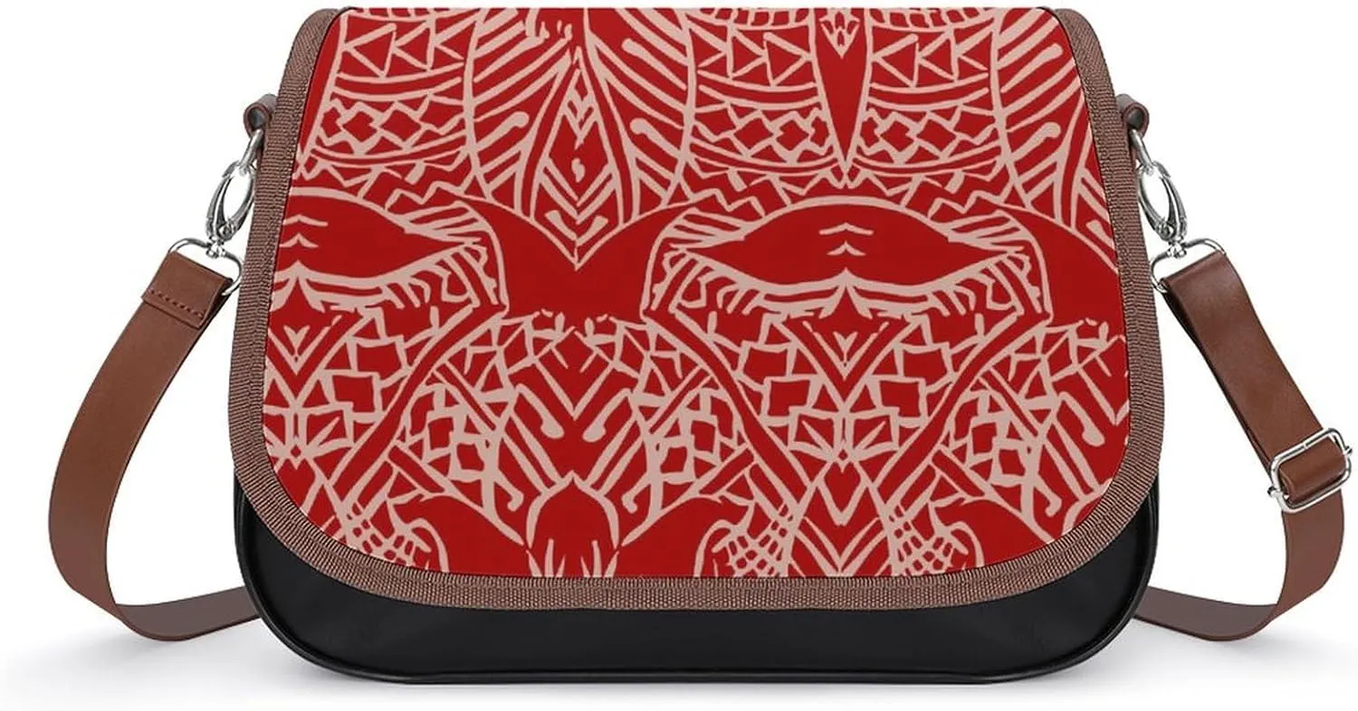 Polynesian Women'S Crossbody Bag Multi-Functional Work And Travel Bag Fashionable Youth Small Bag Customized