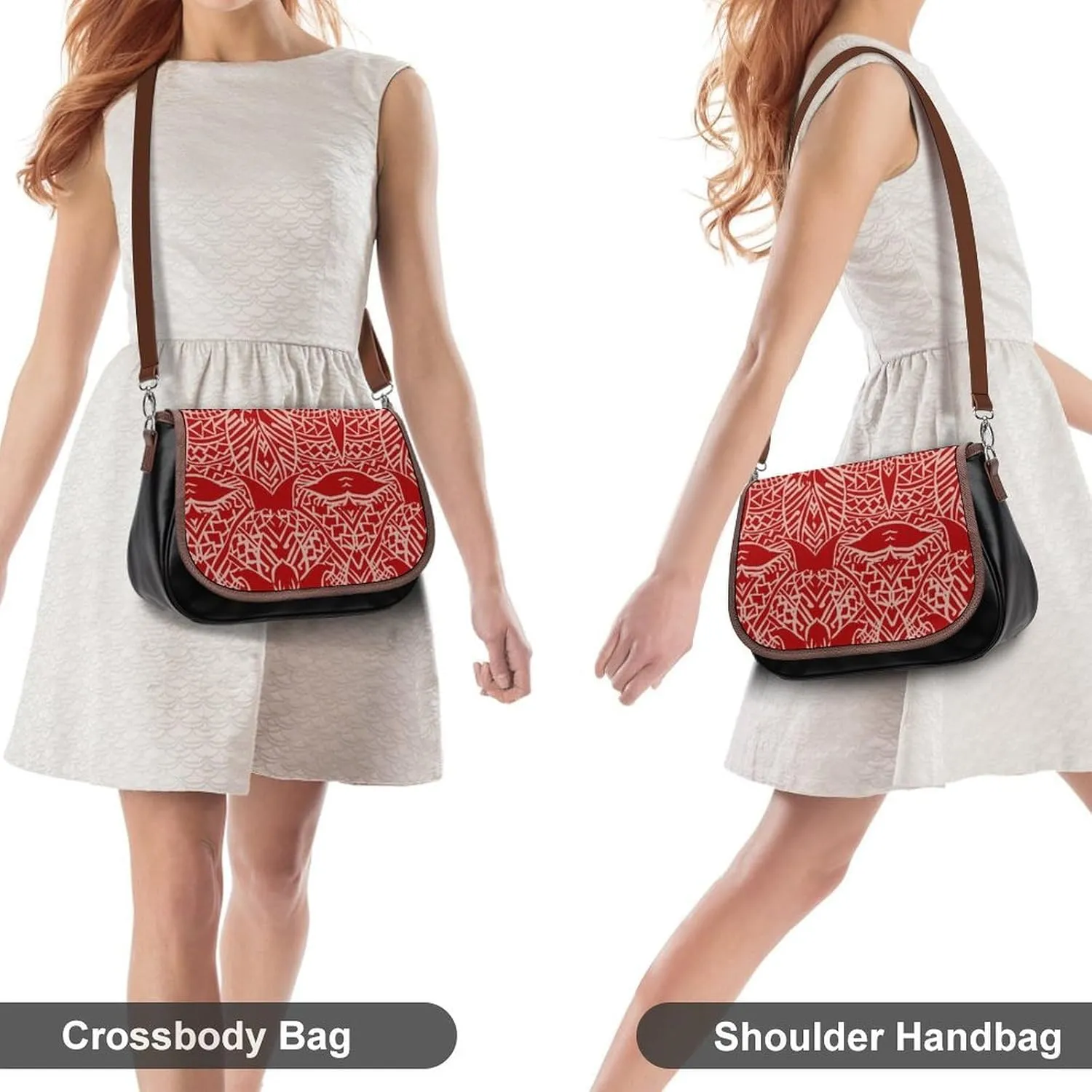 Polynesian Women'S Crossbody Bag Multi-Functional Work And Travel Bag Fashionable Youth Small Bag Customized