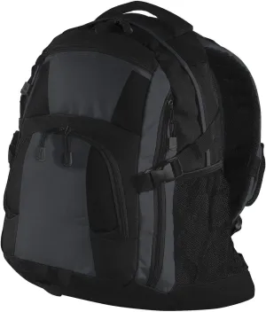 Port Authority Urban Backpack. BG77, Black/ Magnet/ Black, OSFA