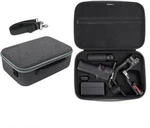 Portable Carrying Case Storage Shoulder Bag Travel Hard Shell Box Compatible with DJI Ronin RS3 Mini Handheld Gimbal Stabilizer