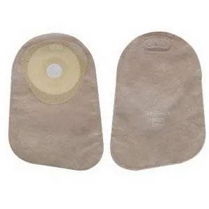 Premier One-Piece Closed Pouch, Pre-Cut Stoma Opening 1-3/8" (35mm), Beige 9" (23cm) - Box of 30