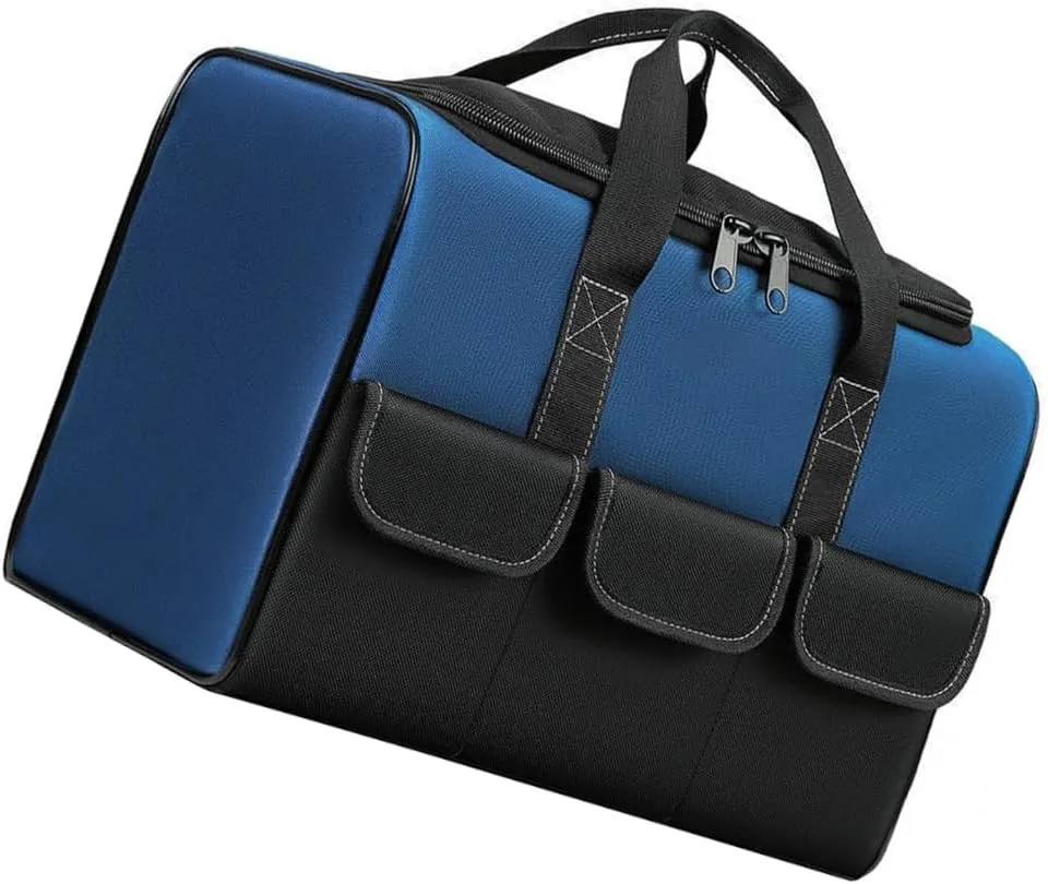 Professional Tool Pouches With Expanded Space Splashproof Organized Tool Bag For Electrician Gear Organization
