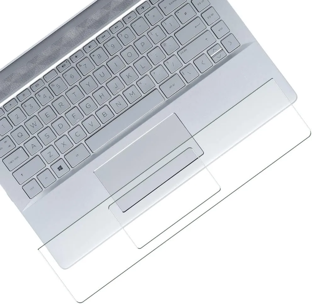 Puccy 2 Pack Film Protector, compatible with Alienware 16 Area 51 AA16250 16" Laptop TPU Keyboard TouchPad Trackpad Guard Cover (Not Tempered Glass Screen Protectors)