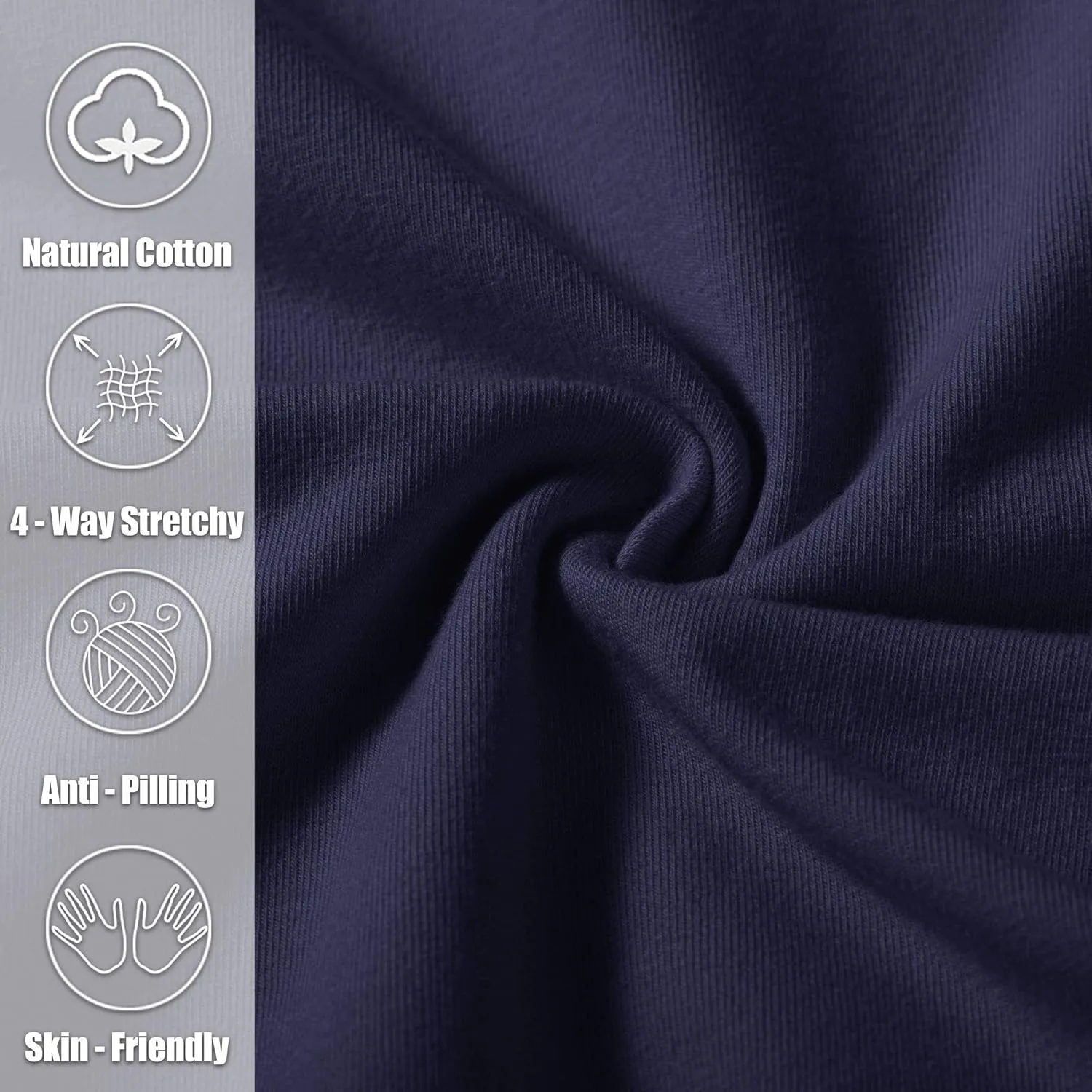 Pudolla Men's Cotton Yoga Sweatpants Athletic Lounge Pants Open Bottom Casual Jersey Pants for Men with Pockets