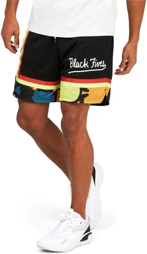 PUMA Mens Black Fives X Ballroom Drawstring Shorts Athletic Bottoms Casual Moisture Wicking - Black - Size XL