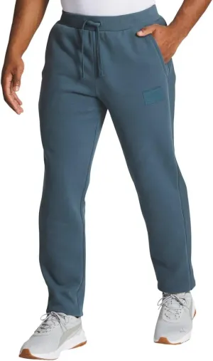 PUMA Men's Tapered Leg Elastic Waistband with External Drawstring Jogger (Blue,XX-Large)