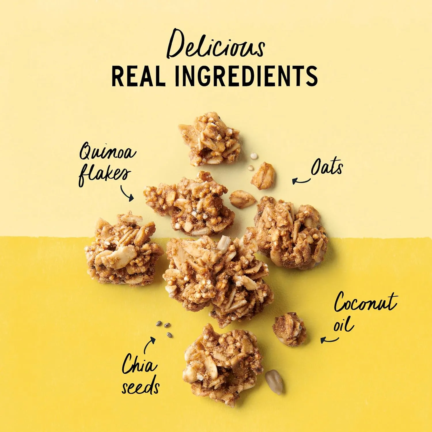 Purely Elizabeth Organic Original, Ancient Grain Granola, Gluten-Free, Non-GMO (3 Ct, 12oz Bags)