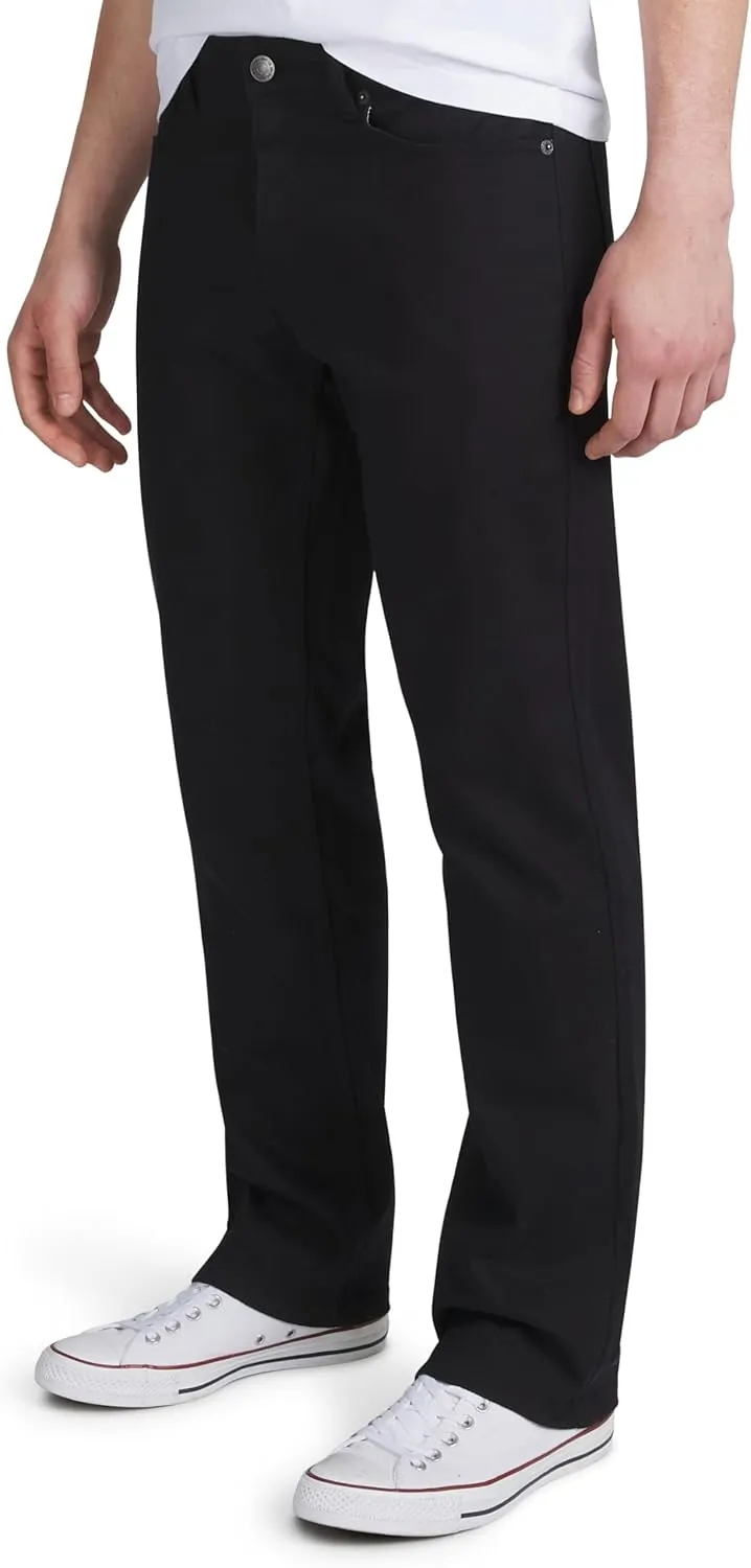 Quiksilver Men's 5 Pocket Straight Fit Stretch Waist Casual Chino Pants