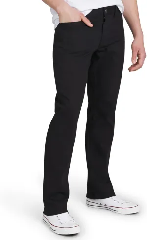 Quiksilver Men's 5 Pocket Straight Fit Stretch Waist Casual Chino Pants