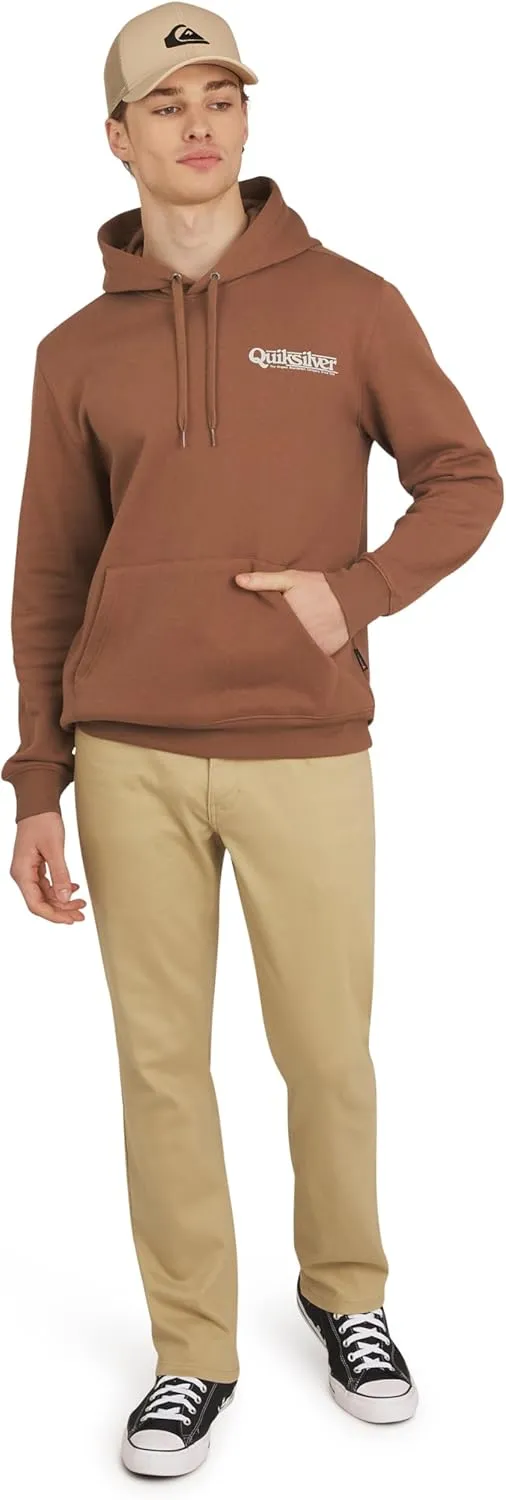 Quiksilver Men's 5 Pocket Straight Fit Stretch Waist Casual Chino Pants