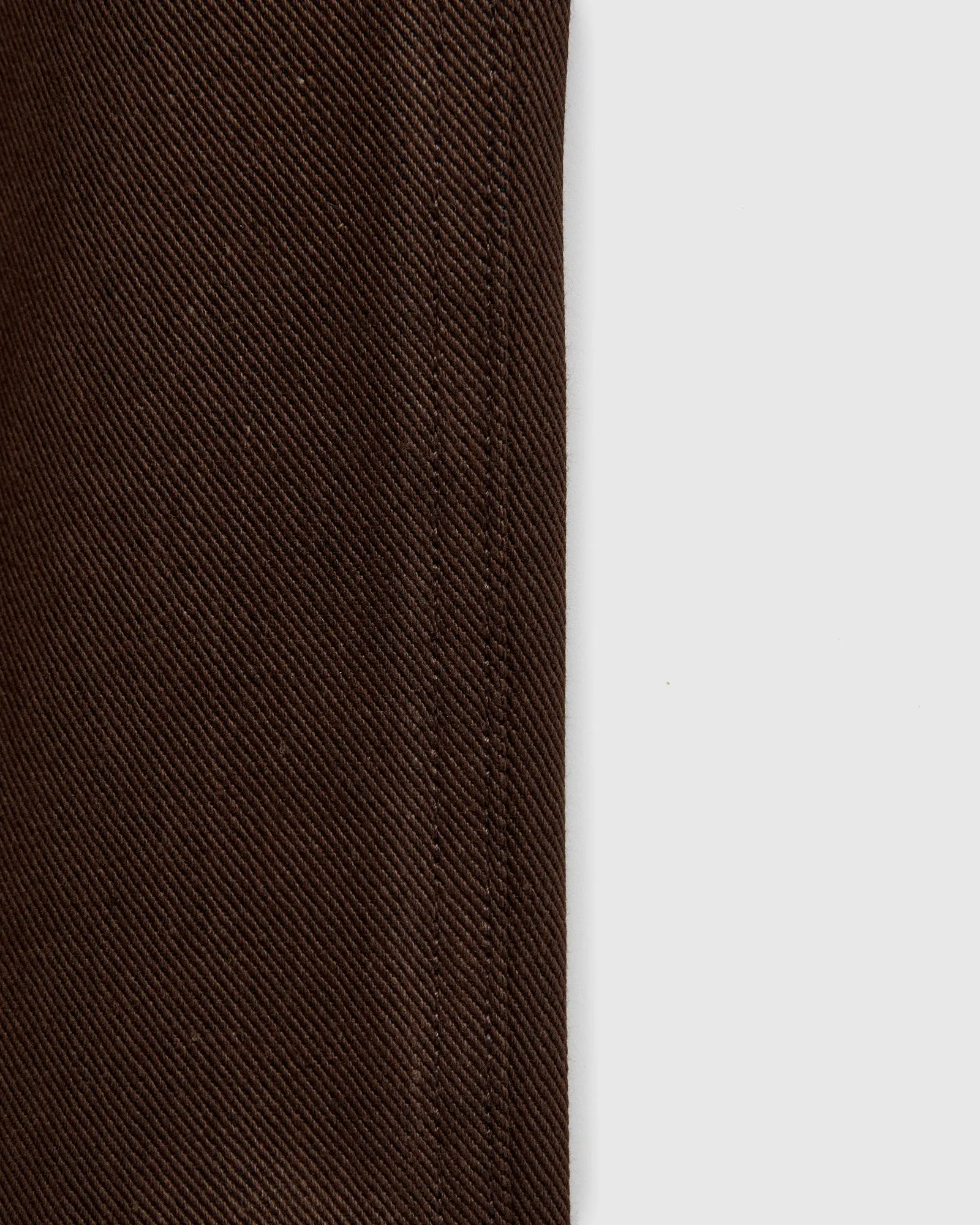"Portola" 15oz Dark Brown Selvedge Denim - Tapered Fit