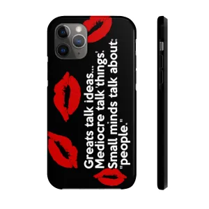 "Talk" Case Mate Tough Phone Case (see description for phone compatibility)