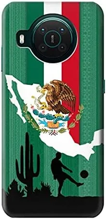 R2994 Mexico Football Soccer Map Flag Case Cover for Nokia X10