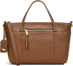 RADLEY London Porchester Square Women's Medium Leather Ziptop Satchel Bag