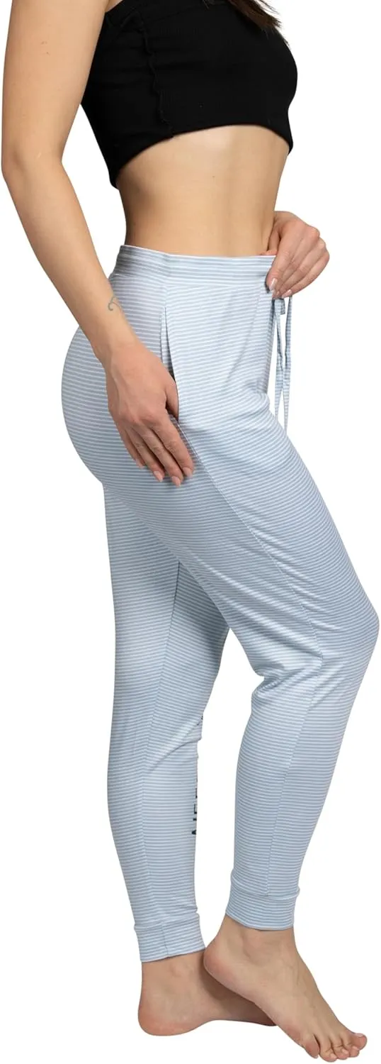 Rae Dunn Women's Jogger Pajama Pants with Pockets and Drawstring Made of Soft Fabric