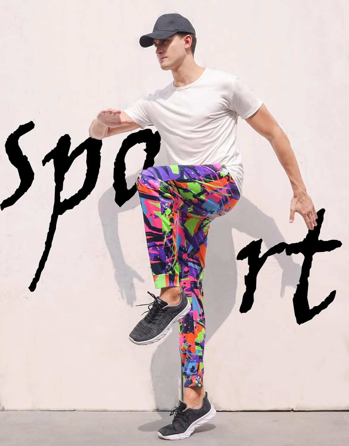 RAISEVERN Mens Sweatpants with Pockets Joggers for Men Sports Casual Sweat Pants with Drawstring