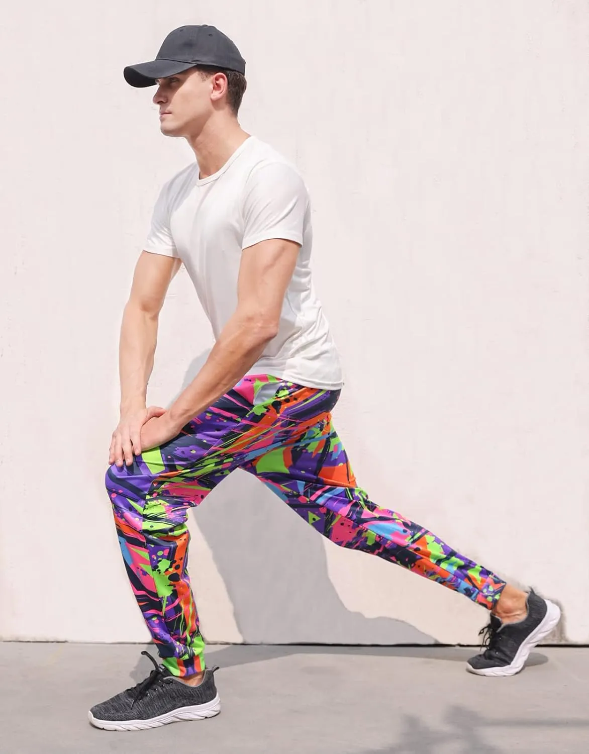 RAISEVERN Mens Sweatpants with Pockets Joggers for Men Sports Casual Sweat Pants with Drawstring