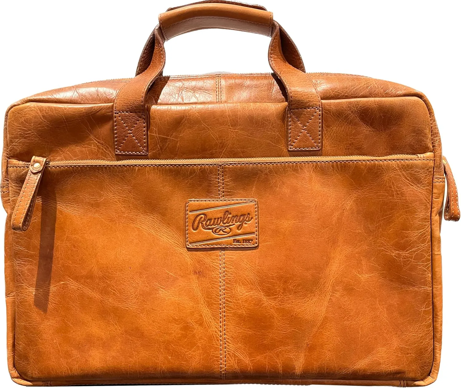 Rawlings | Men's Leather Messenger Briefcase Collection | Multiple Styles & Colors
