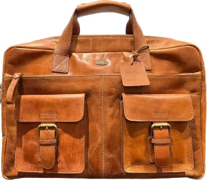 Rawlings | Men's Leather Messenger Briefcase Collection | Multiple Styles & Colors
