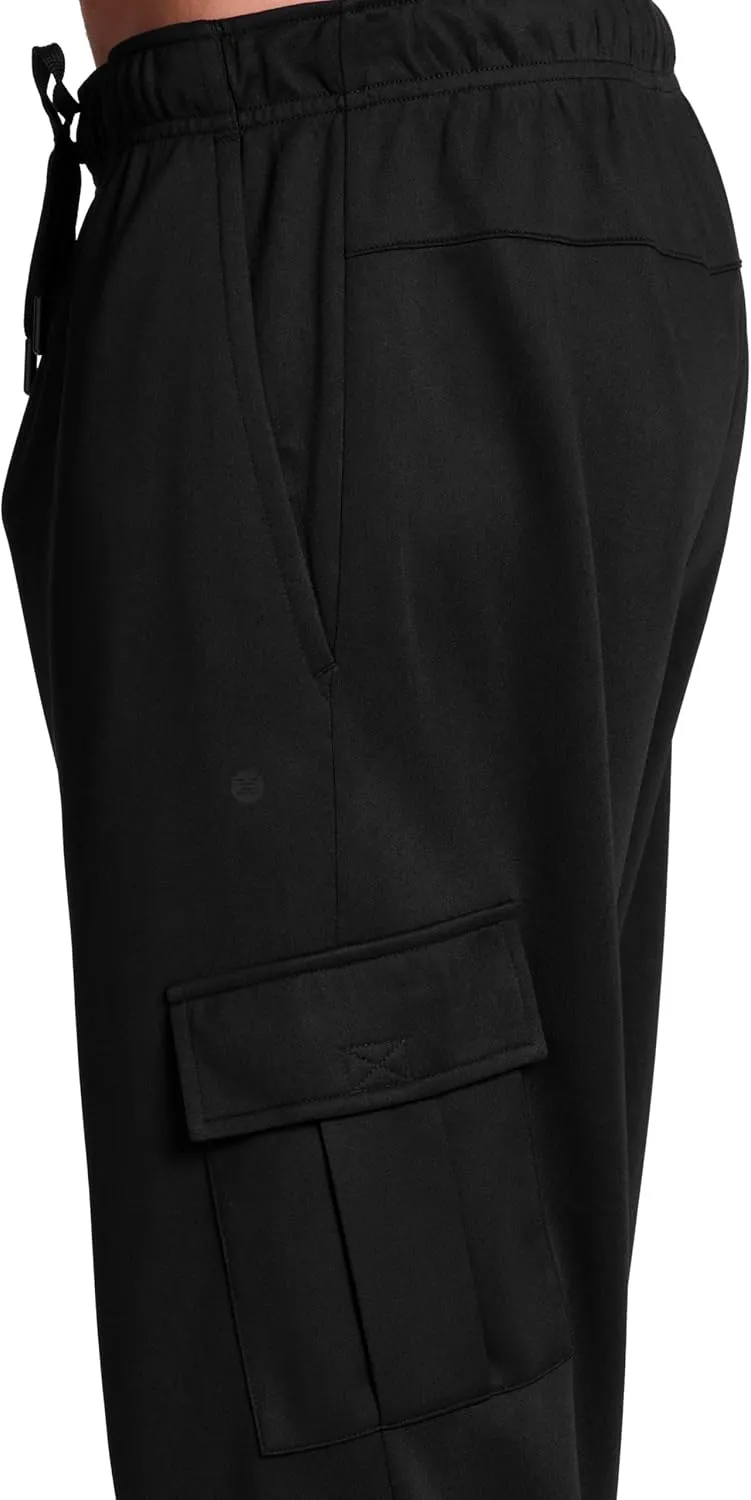 RBX Active Men's Athletic Performance Quick Dry Breathable Tapered Jogger Sweatpant with Pockets