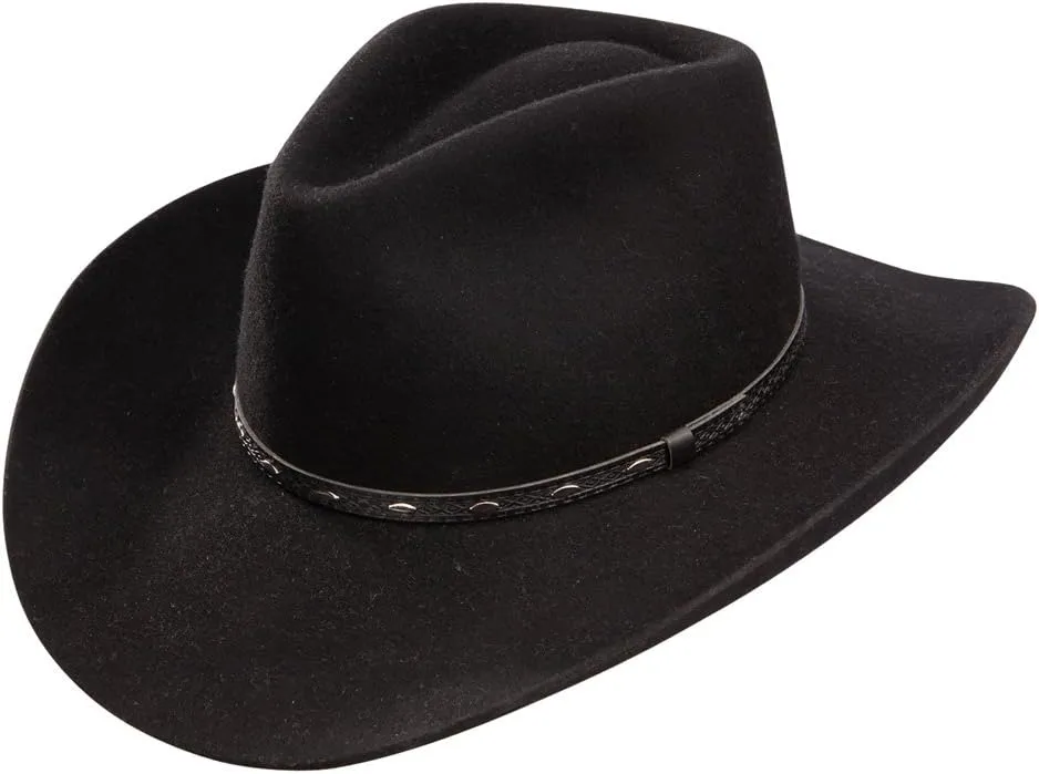Resistol Briscoe 3X Hat (7 5/8) Black