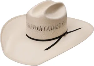 RESISTOL Mens RSCTBK-684481 20X Cut Bank 4-1/2` Brim Straw Hat 73/4 Natural