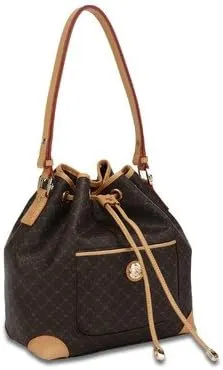 Rioni Signature Drawstring Shoulder Bag