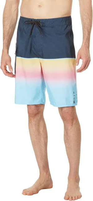 Rip Curl Dawn Patrol 21" Boardshorts for Men - Ripsuede Fabric - Pure Polyester - Engineered Sublimation Print