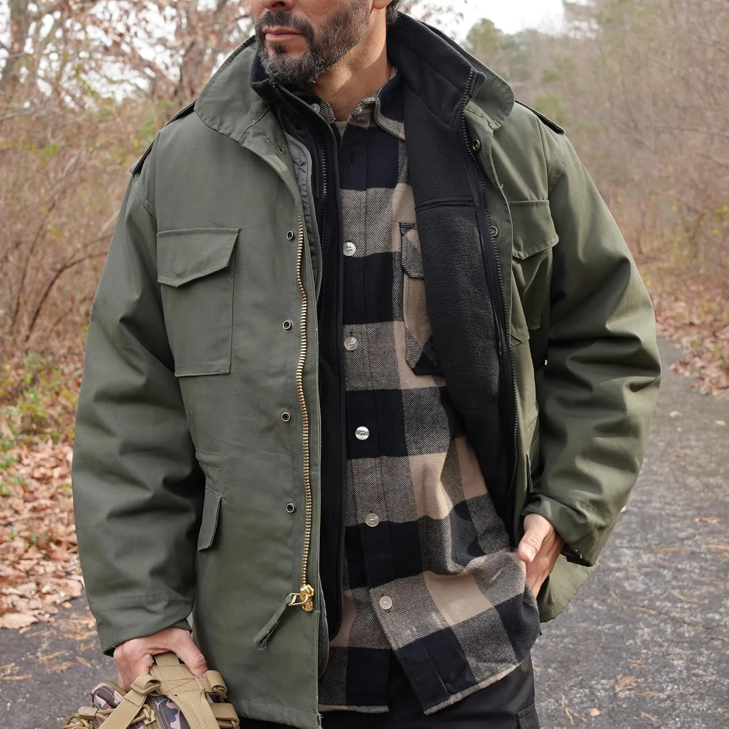 Rothco Camo M-65 Field Jacket - Weather Ready Durability