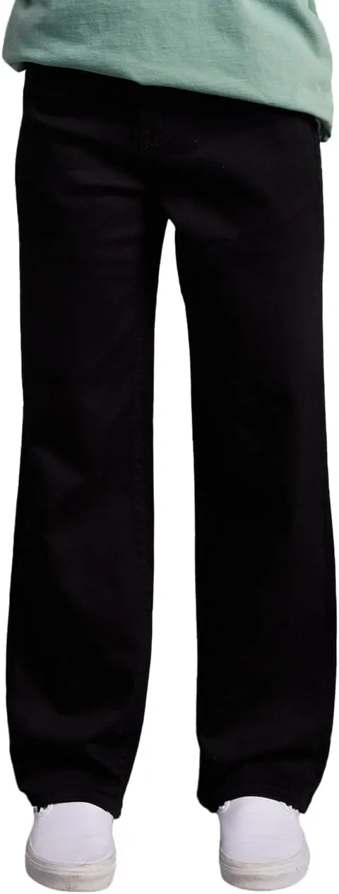 Rsq Boys Straight Black Jeans