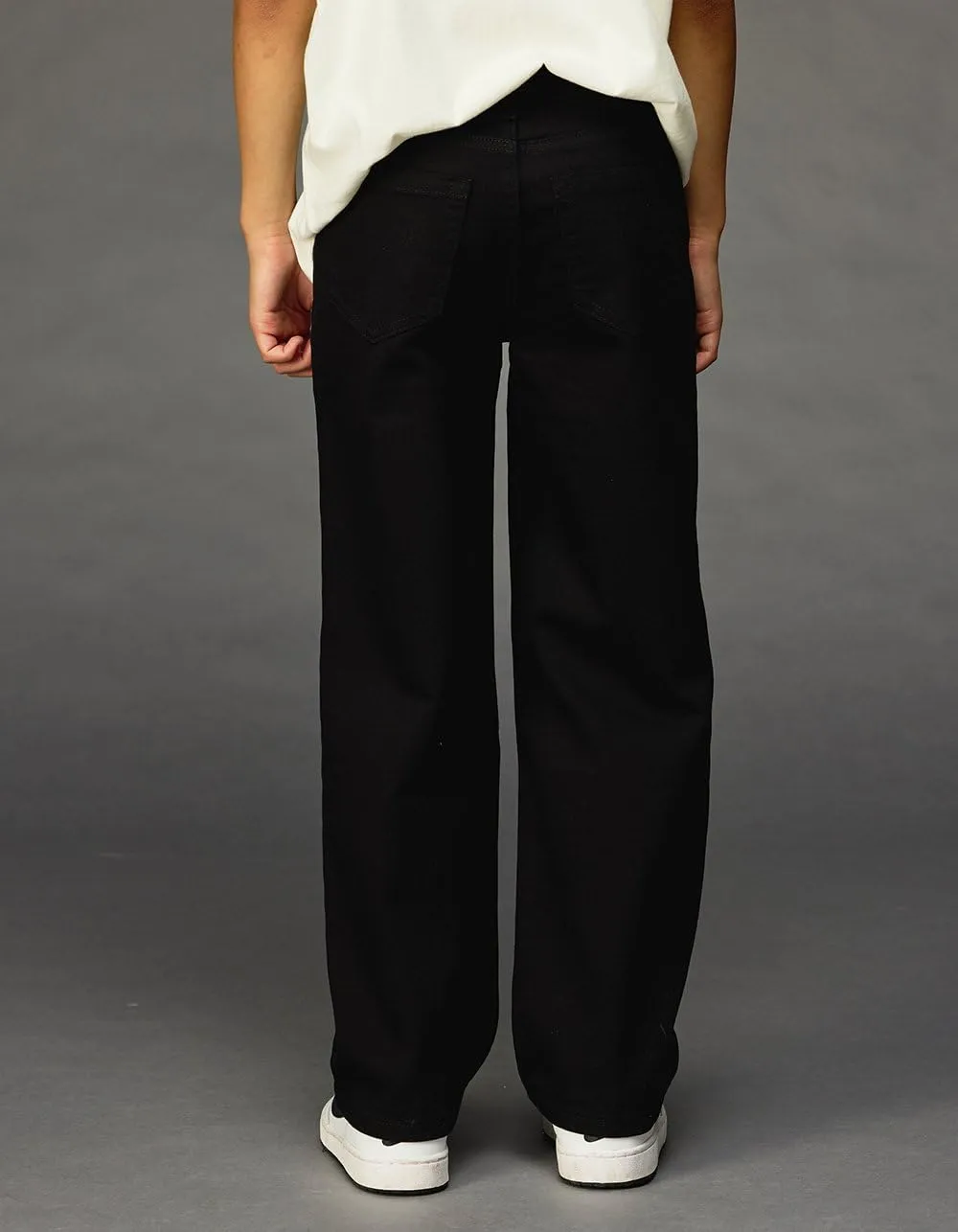 Rsq Boys Straight Black Jeans