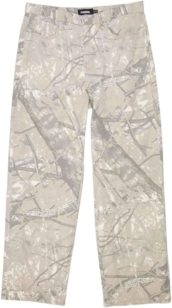 Rsq Mens Baggy 5 Pocket Leopard Pants