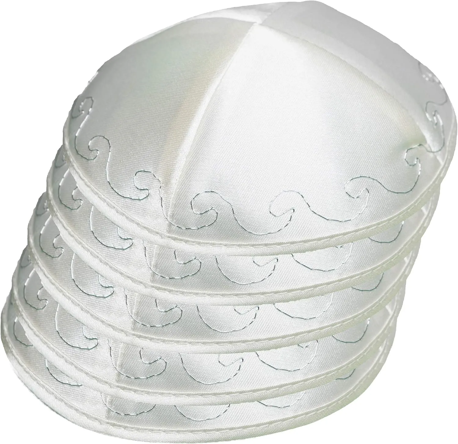 Satin Set Lot Kippah Hat for Men & Kids –Beautifully, Breathable, Comfy, Soft, Yamaka Kippa