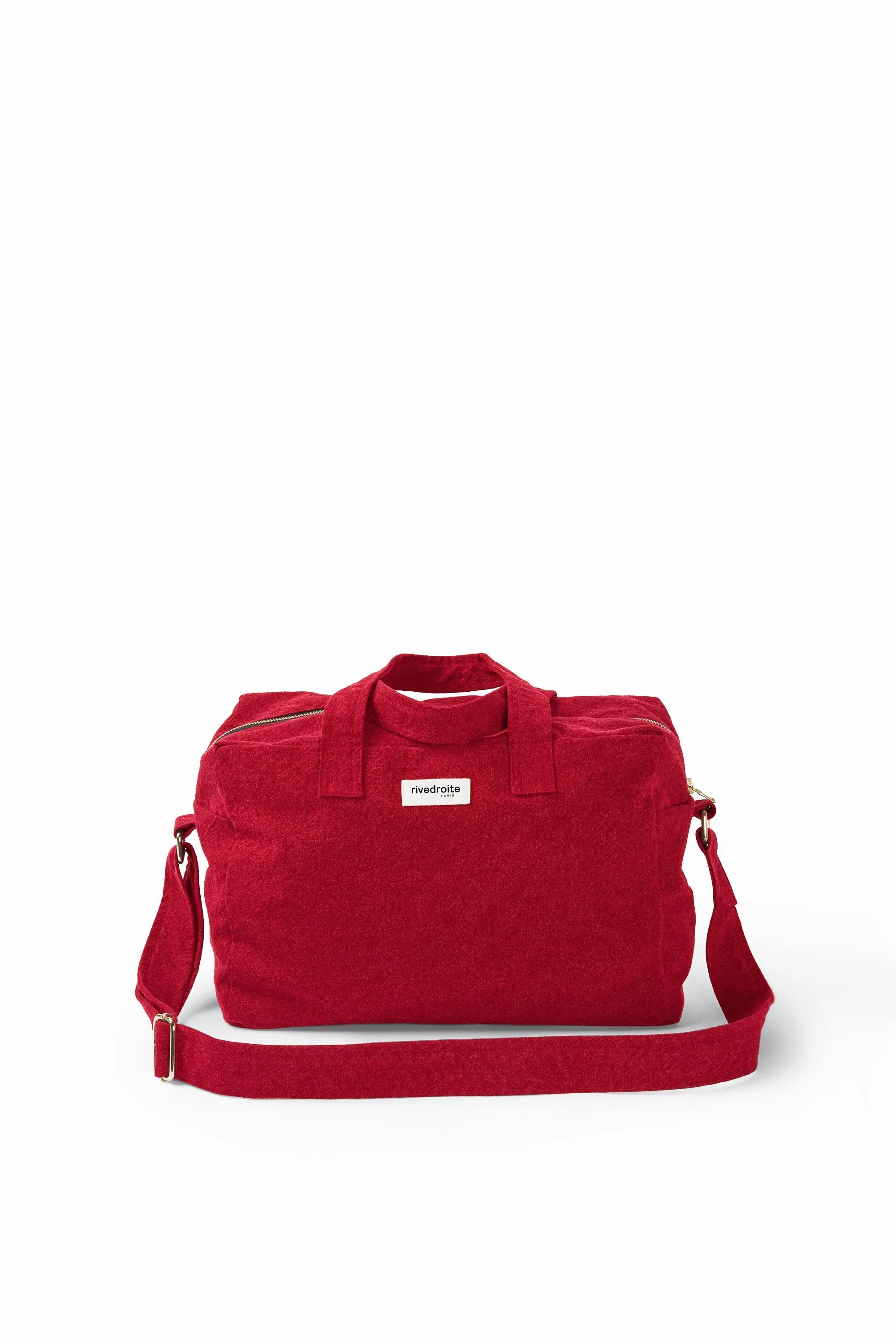 Sauval the city bag - Recycled cotton vibrant red