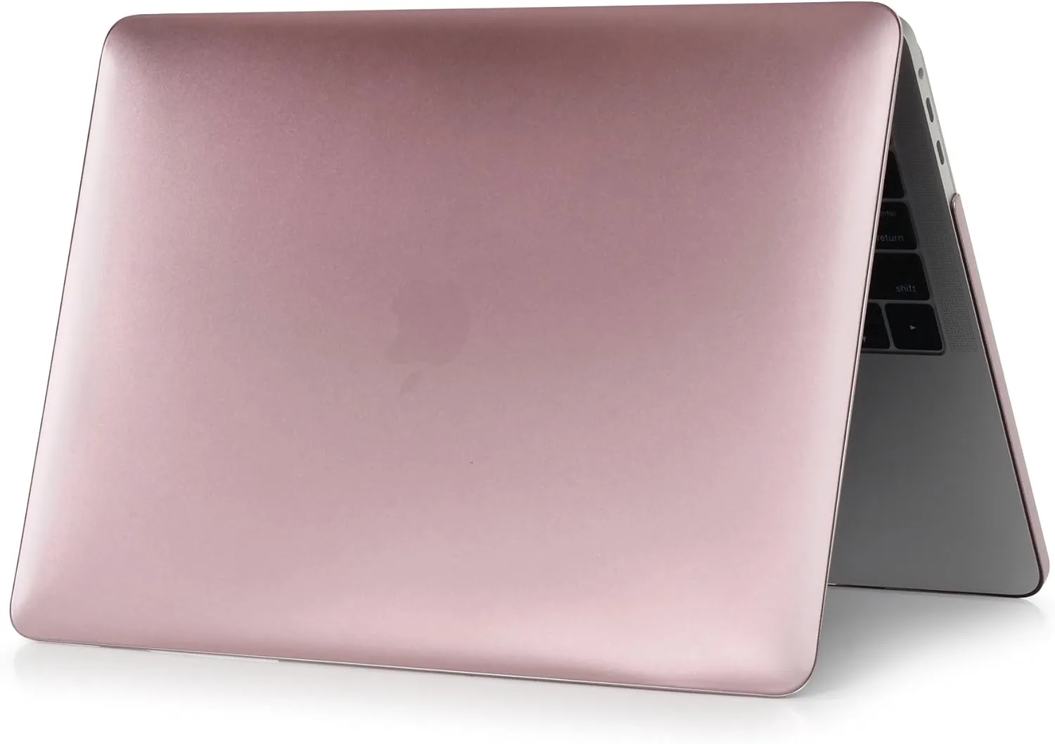Se7enline Compatible with MacBook Pro Case 15 inch A1707/A1990 Soft-Touch Hard Cover 2016-2018 for Mac Pro 15 with Touch Bar&Sleeve Bag&Keyboard Cover Skin&Screen Protector&Dust Plug Set, Rose Gold