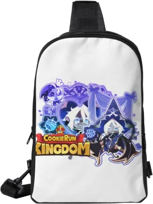 Shadow Milk Cookie Cartoon Print Children'S Sports Casual Fashion Crossbody Bag, Chest Bag