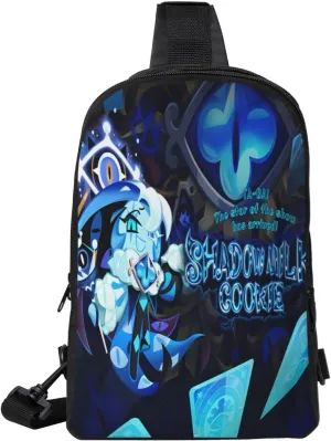 Shadow Milk Cookie Cartoon Print Children'S Sports Casual Fashion Crossbody Bag, Chest Bag