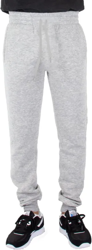 Shaka Wear Drop Ship Men's Fleece Jogger Pants L H GREY